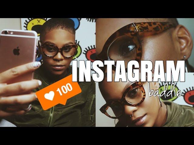 Instagram "Baddie" Makeup Tutorial + Outfit