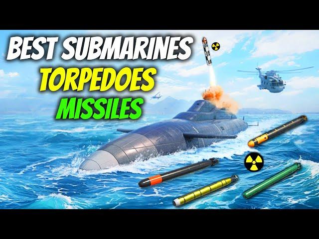 The Most Complete Submarine Guide In Modern Warships - Best Tier 3 Submarines,Torpedoes,Missiles