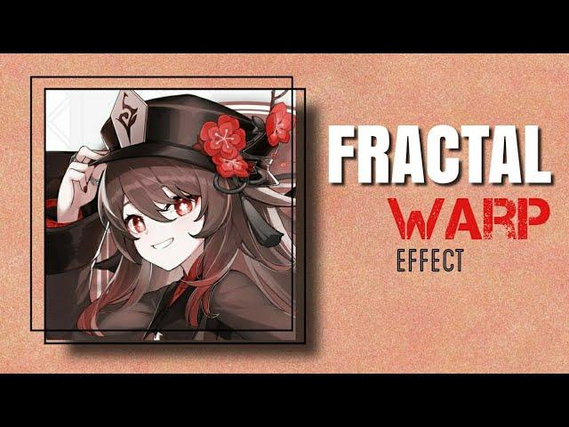 how to do fractal warp effect // wavy screen effect •alight motion• tutorial