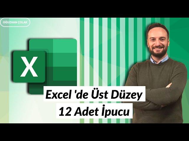 High Level Tips in Excel | 12 Tips