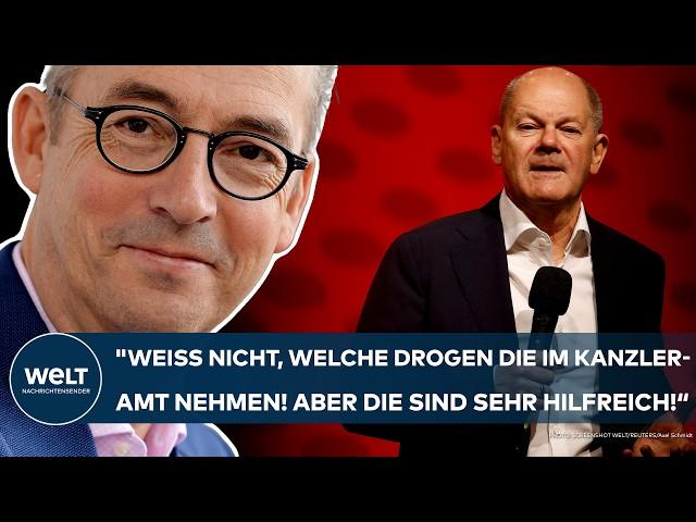 OLAF SCHOLZ: "Er hat sich in eine ganz eigene Wirklichkeit verabschiedet!" - Jan Fleischhauer