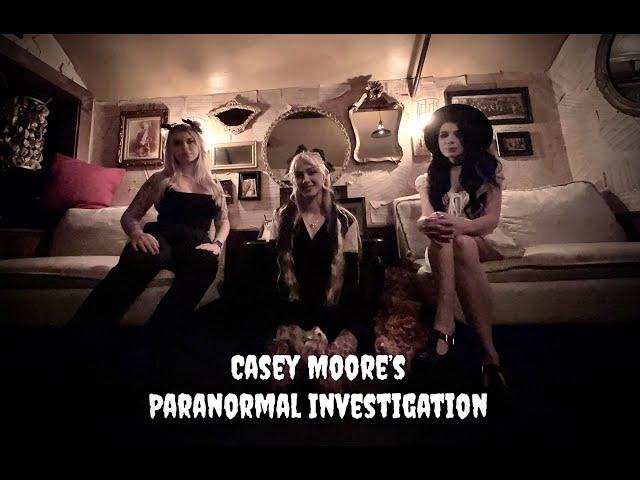 Casey Moore's Paranormal Investigation with the girls!