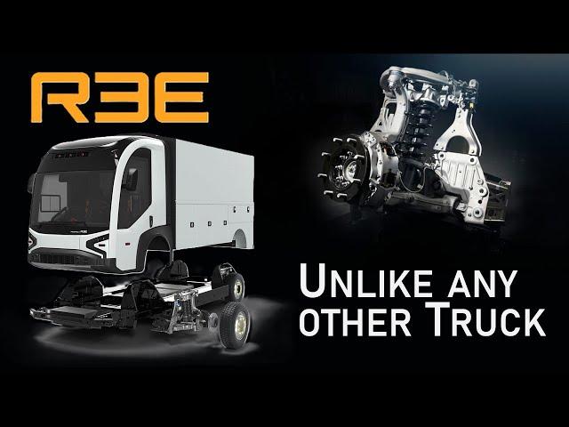 REE Automotive all-electric P7-C (rethinking the work truck)