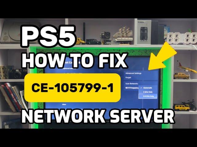 How To Fix PS5 CE-105799-1 Unable To Connect To The Server PlayStation