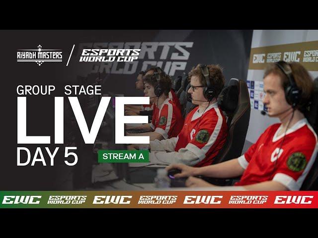 Dota 2 Riyadh Masters x EWC - Day 5 - Group Stage | Stream A