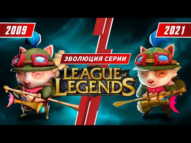 Эволюция серии League of Legends (2009 - 2021)