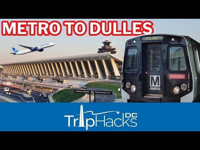 How to Ride METRO from Dulles Airport to Washington DC