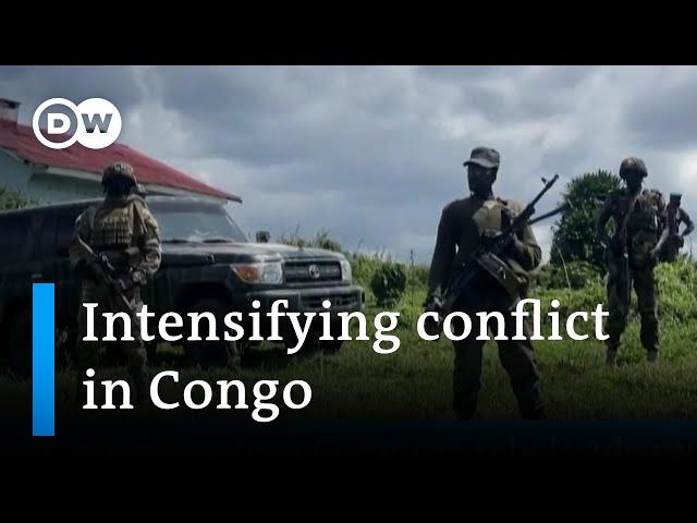 M23 Rebels advance in Eastern Congo | DW News