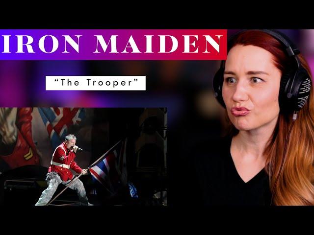 A Return to Iron Maiden! "The Trooper" vocal ANALYSIS with Bruce in double horse stance!