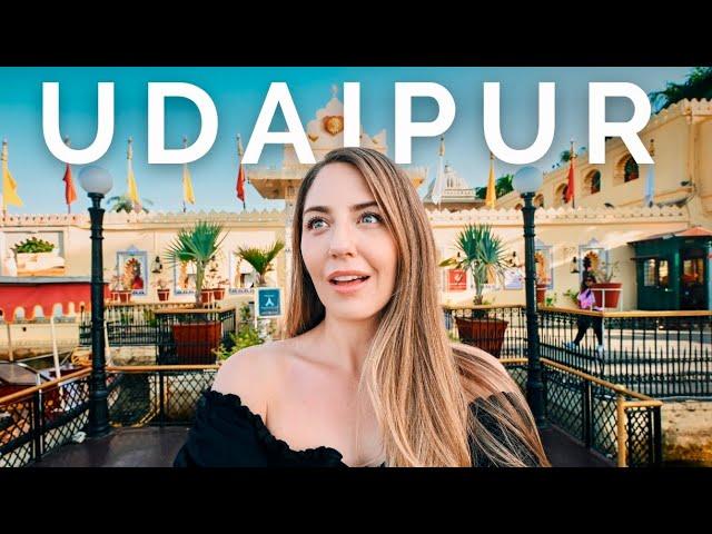 Exploring the BEST city in India!   (First time in Udaipur)