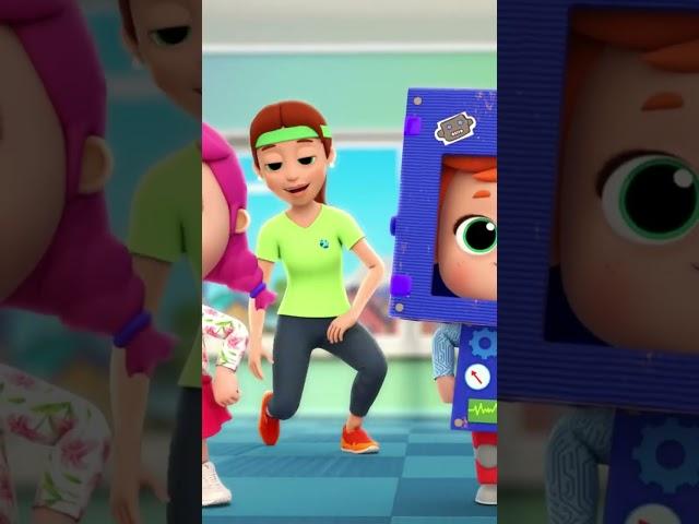 Bebé Juan hace el baile del pollito #CancionesInfantiles #LittleAngelEspañol #BebéJuan #Shorts