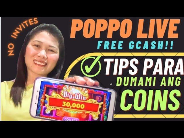 TIPS KUNG PAANO KUMITA NG MARAMING COINS SA POPPO LIVE / EASY POPPO LIVE TRICKS TO EARN FREE GCASH