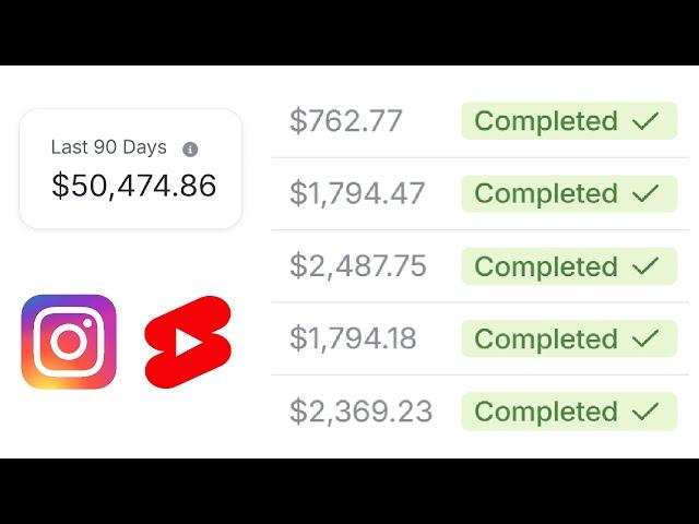 How I ACTUALLY Make $50,474.86 Uploading Viral Shorts (WITH PROOF)