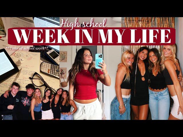 WEEK IN MY LIFE **realistic** || Studying, Busch gardens, weightlifting, etc.