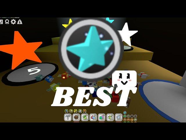 I Got The Best Diamond Star Amulet! Bee Swarm Simulator