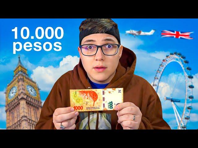 Sobreviviendo con 10.000 PESOS en Londres