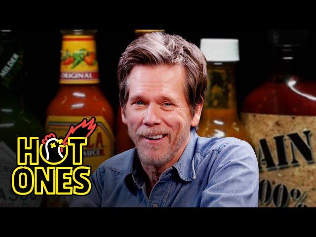 Kevin Bacon Needs Six Degrees of Separation From Spicy Wings | Hot Ones