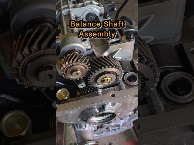 Balance shaft assembly #automobile #car #mechanic #shorts #shortvideo