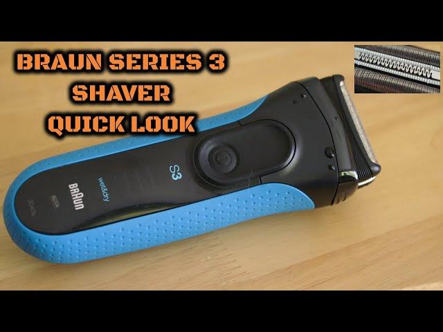 Braun Series 3 Shaver Wet/Dry: Quick Look