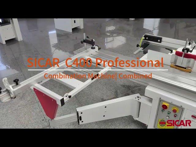 SICAR C400 Combination Machine Combined Wood Planer Jointer Thicknesser Mortiser Saw Spindle Moulder