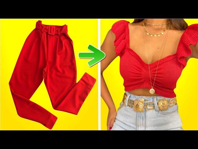 + de 10 Ideias de Transformação de Roupas, Jeans e Acessórios | Diy Moda Garotas 6