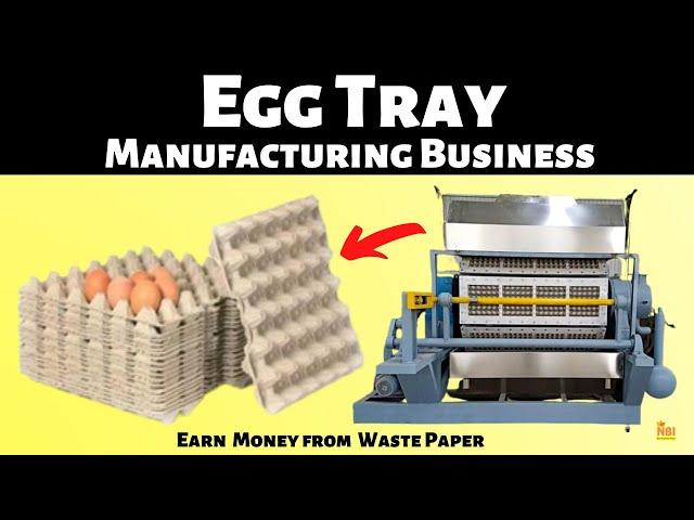 Egg Tray Manufacturing Business || The Best Business Idea You've Never Thought Of