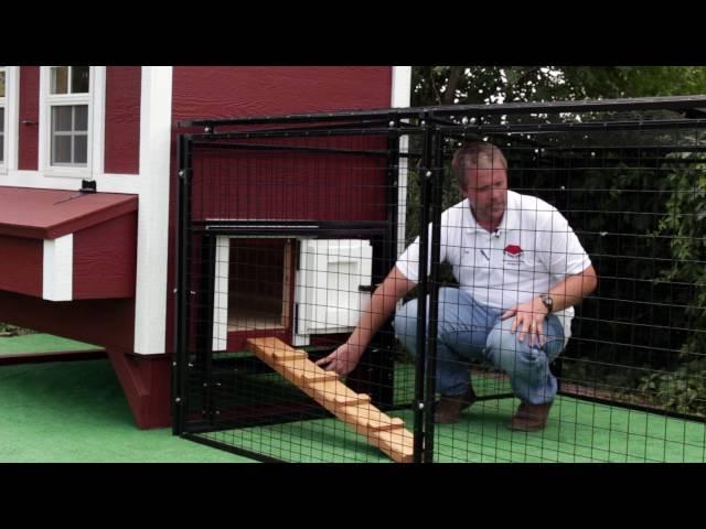 Regular 8 Ft. Chicken Run | OverEZ Chicken Coop