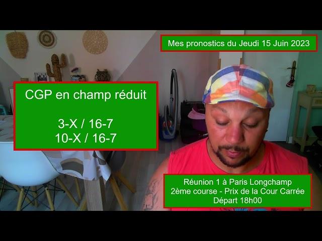 MAX 1-2-3 Turf vos pronostics hippiques gratuits du Jeudi 15/06/2023@max1-2-3turfvospronosticsh2​