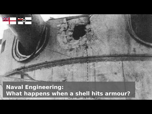 Naval Engineering - What happens when a shell hits a battleship?