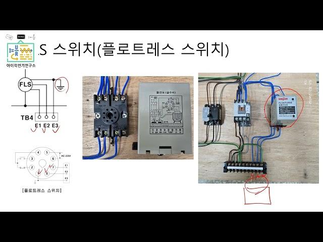 전기기능사 실기 공개문제 9번(핀번호 및 기구인출하기)#FLS #플로트레스스위치 #전기기능사실기 #시퀀스회로 #전기과 #숭의과학기술고등학교