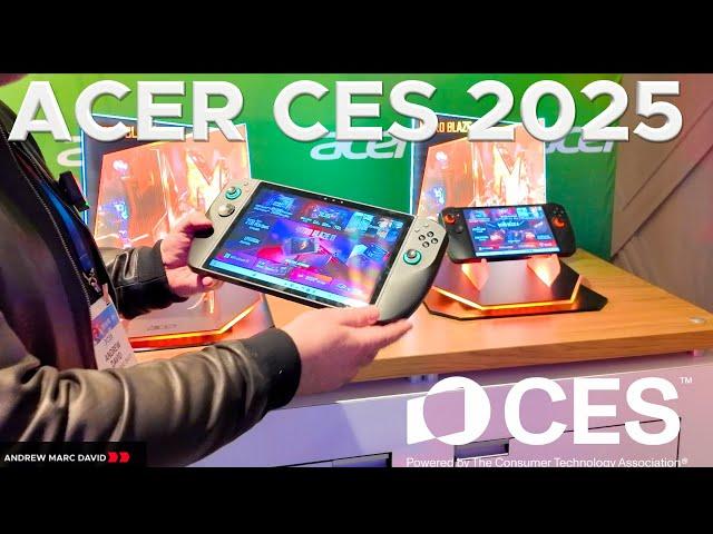 #CES2025 ACER: Swift Go 14 & 16, Acer Nitro Blaze 11 and More