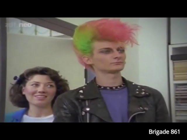 Klischee-Punk: der dargestellte Punk (Beispiel von 1986)