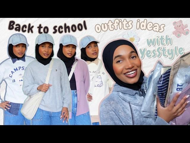 YESSTYLE BACK TO SCHOOL CLOTHING HAUL, TRYON, OUTFIT IDEAS FOR BACK TO SCHOOL+YESSYLE CODE @yesstyle