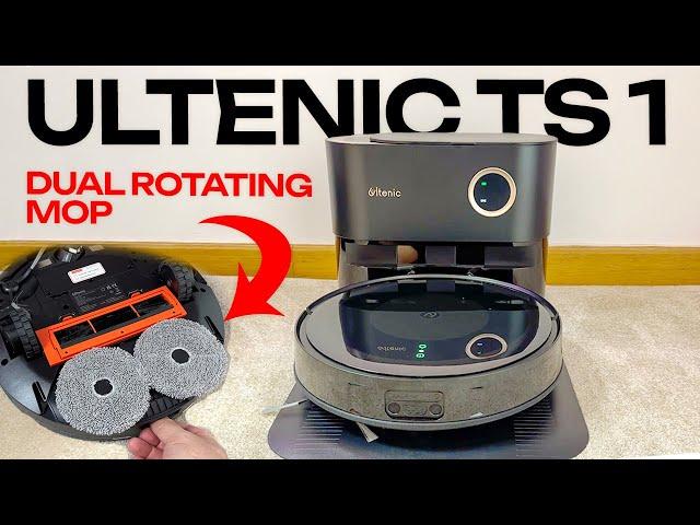 ULTENIC TS1 2 in 1 Vacuum Cleaner REVIEW: DUAL Rotating Mop, SELF EMPTYING & 3000Pa Suction Power