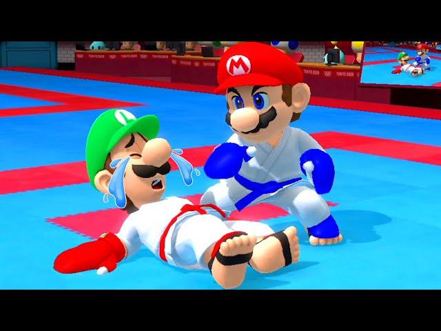 Mario and Sonic at the Olympic Games Tokyo 2020 - All Events With Mario | JinnaGaming