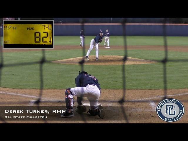 Derek Turner Prospect Video, RHP, Cal State Fullerton