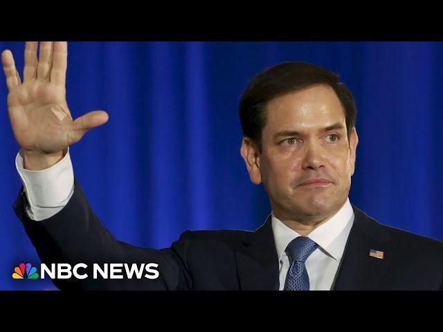 Meet the Cabinet: What to know about Sen. Marco Rubio, Trump's pick for secretary of state