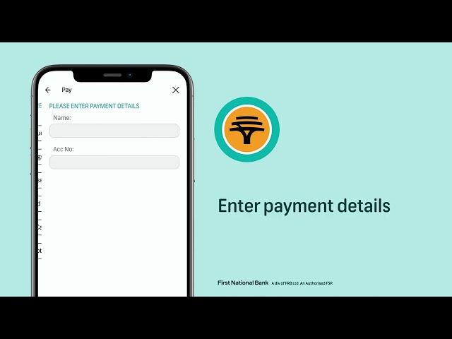 Make a once-off payment on the FNB App
