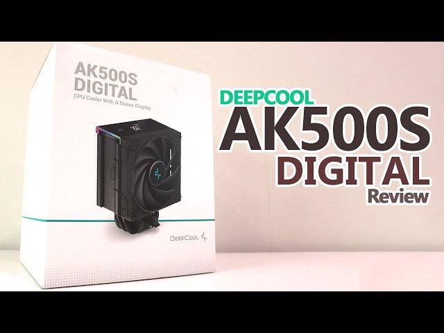 Deepcool AK500S DIGITAL Review | vs i7 13700K