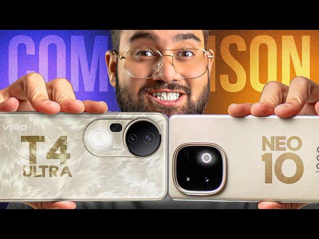 iQOO Neo 10 vs Vivo T4 Ultra *Full Comparison* BIG Confusion!