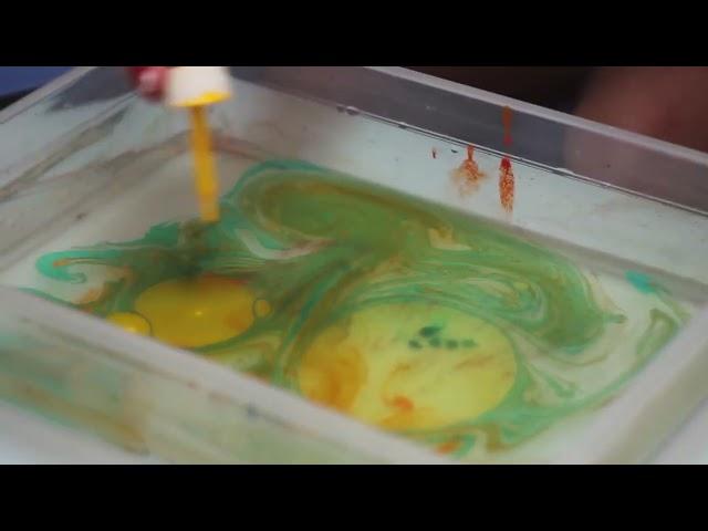 Рисование на воде  - Сенсорная интеграция Энергия детства г. Воронеж