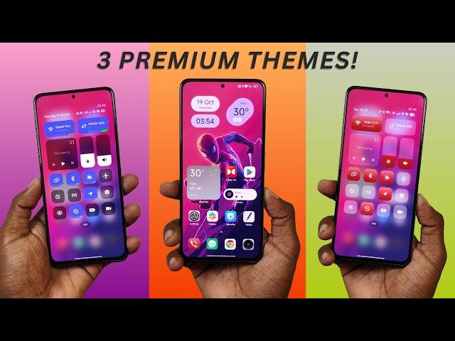 3 New Premium HyperOS THEMES To Customise You Xiaomi Devices (Hindi)