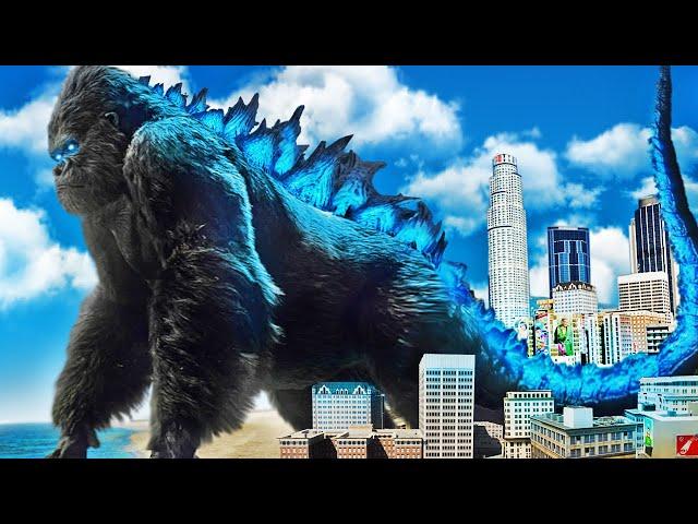 GODZILLA And KING KONG Become ONE In GTA 5 (NEW Kaiju)