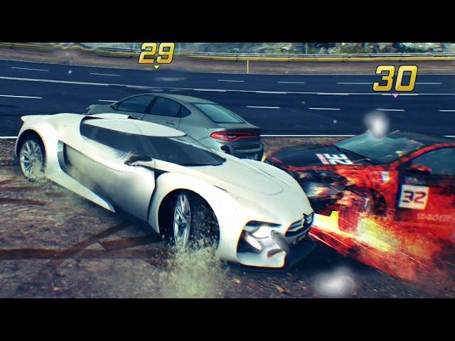 Asphalt 8 - Racing Backwards (Negative Acceleration) [GT by Citroen Iceland 32 Racers]