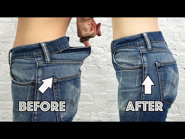 How To Take In Jeans At The Waist: Downsize Easily Like A Pro!