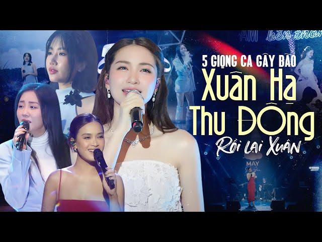 5 Nàng Thơ Gây Bão Xuân Hạ Thu Đông Rồi Lại Xuân | Văn Mai Hương, Hòa Minzy, Lâm Bảo Ngọc, Ái Phương