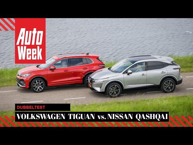 Nissan Qashqai vs. Volkswagen Tiguan - AutoWeek dubbeltest