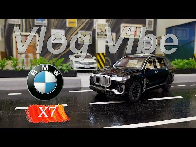 BMW X7 SUV Diecast Model Car || Scale Model 1:32 || Vlog Vibe || Episode 08