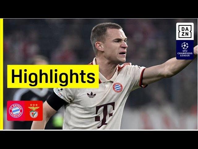 FC Bayern München - Benfica SL | UEFA Champions League | DAZN Highlights