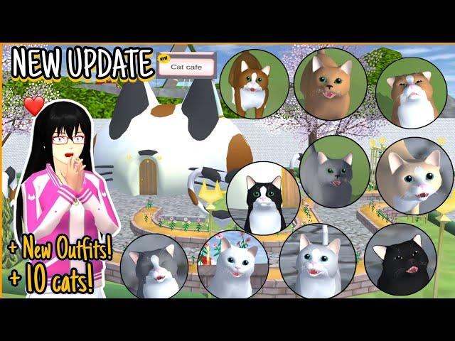 ️NEW UPDATE!! Sakura School Simulator Update!!! NEW CATS  & OUTFITS!!!